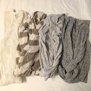 4 Knit Cardigans - New